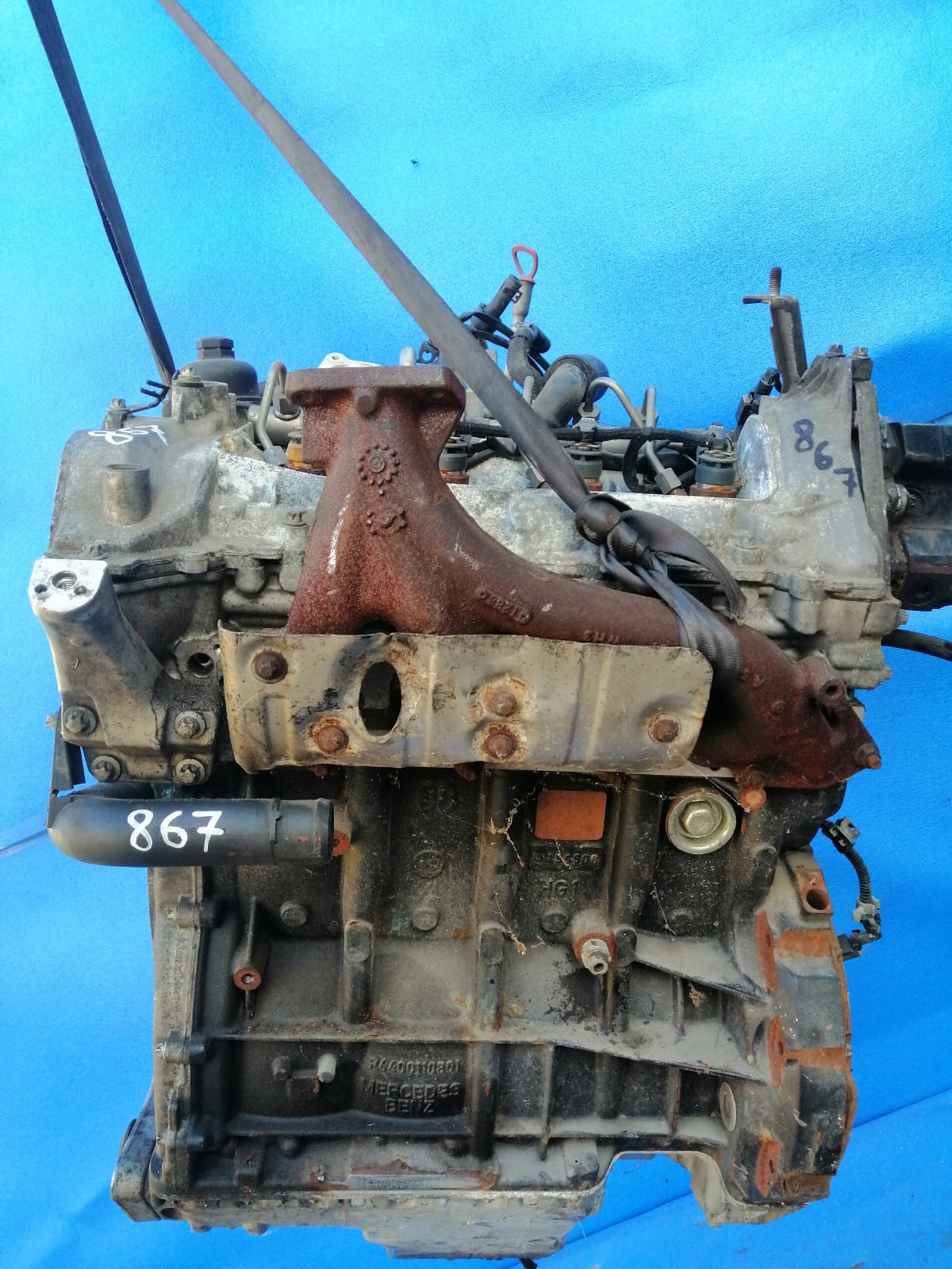 MERCEDES W169 CDI engine W245 CDI 640942 179tyskm