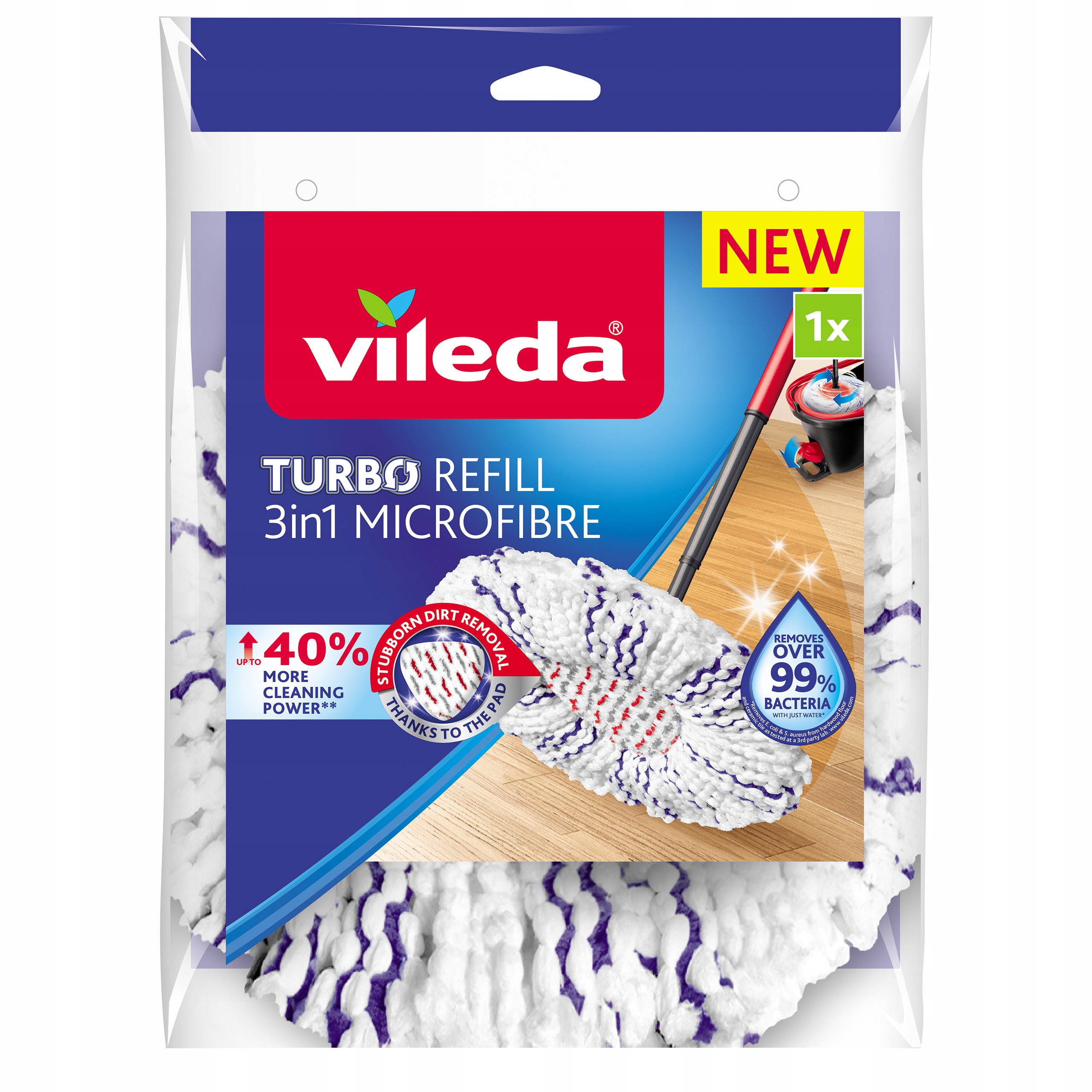 

Wkład do mopa obrotowy Vileda Turbo