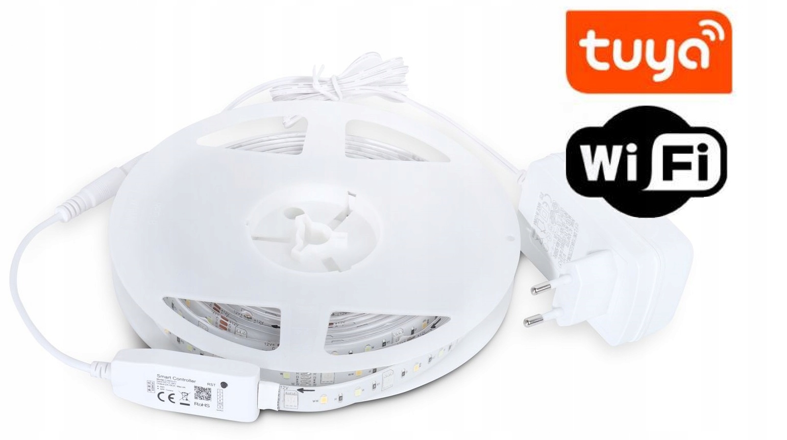 Taśma LED MULTIKOLOR SMART WiFi RGB 5m 24W + Zasilacz - KOMPLET Rodzaj gwintu E27