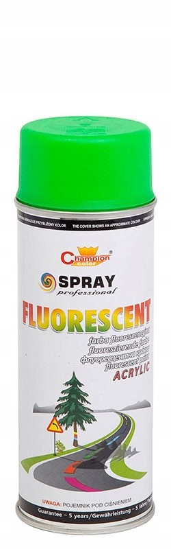 

Emalia Fluorescencyjna Spray Champion Zielony