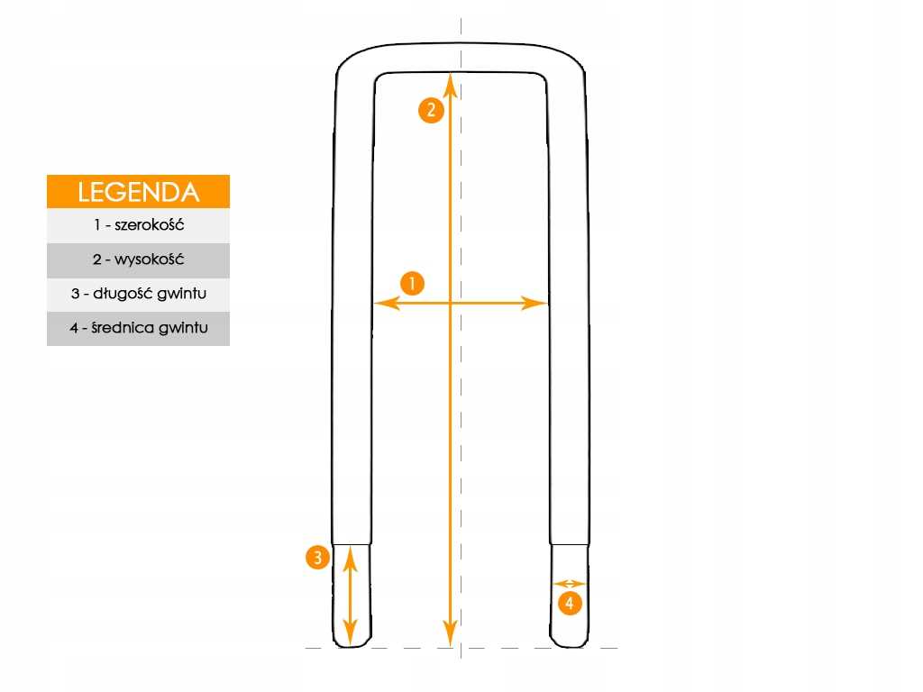 STRZEMIĘ RESORA 2-PIÓRA FIAT DUCATO 02- M14X80X77 Producent części Fast