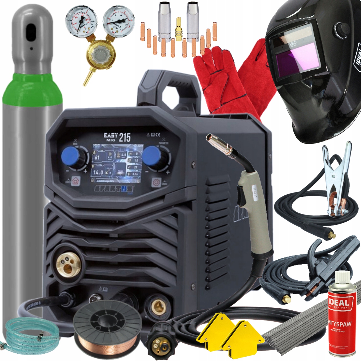 

Spawarka Migomat Easymig 215 Mma Igbt Spartus