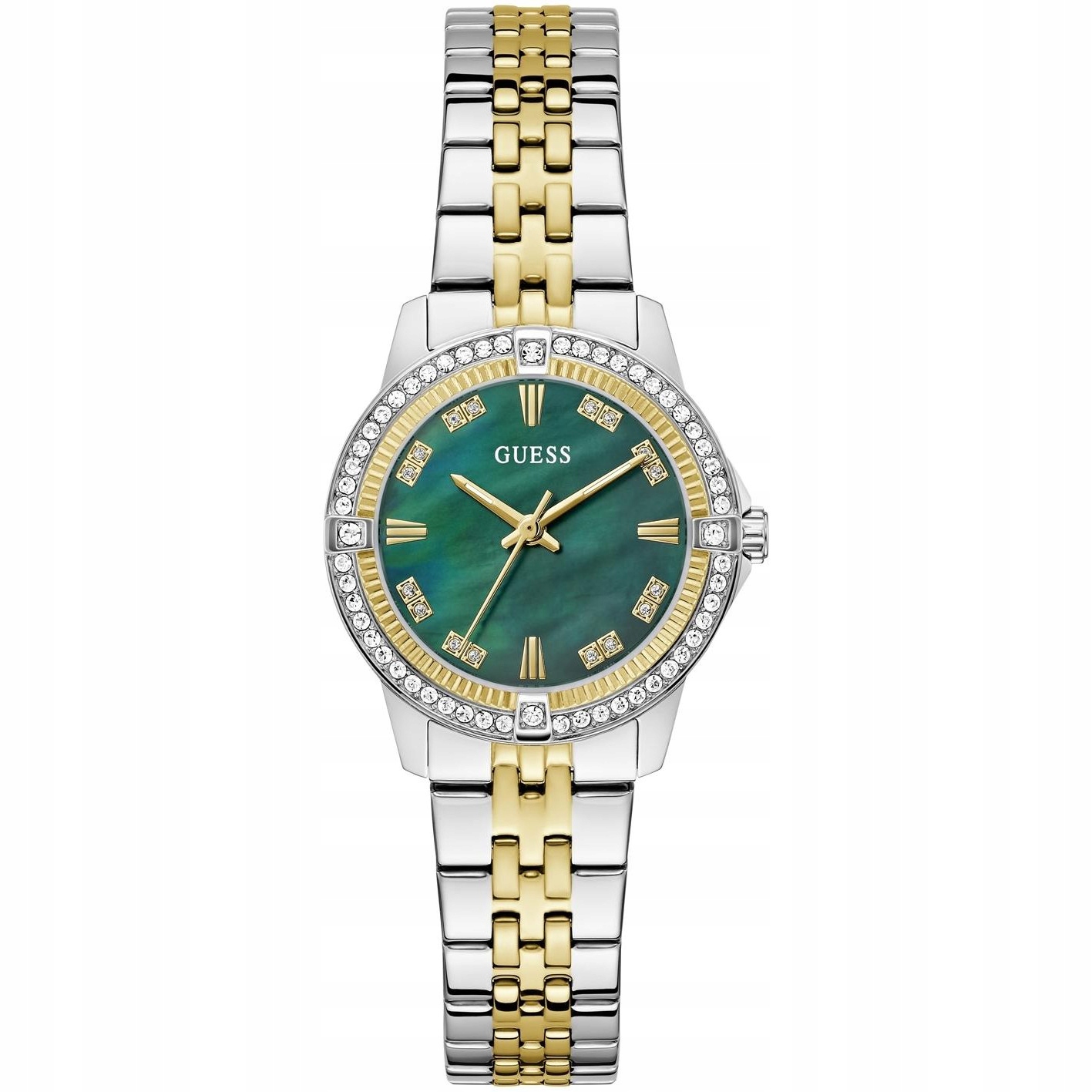 Dámské hodinky Guess GW1027L3 Zirkony stříbrné