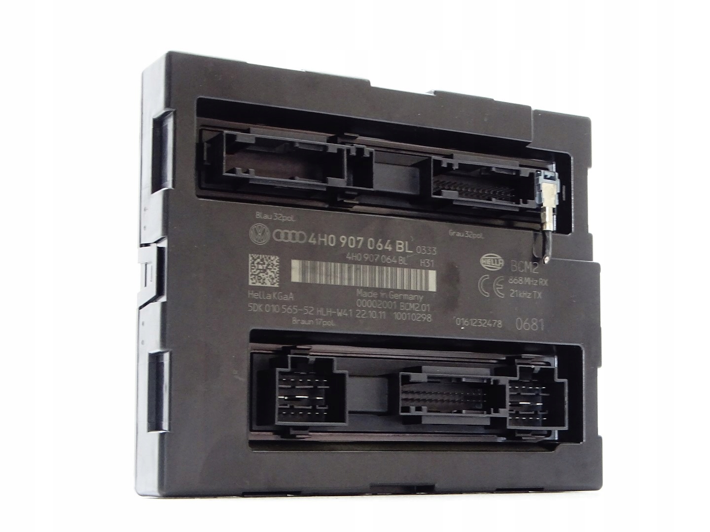 module control unit KOMFORTU BCM VW TOUAREG II 2 7P 4H0907064BL