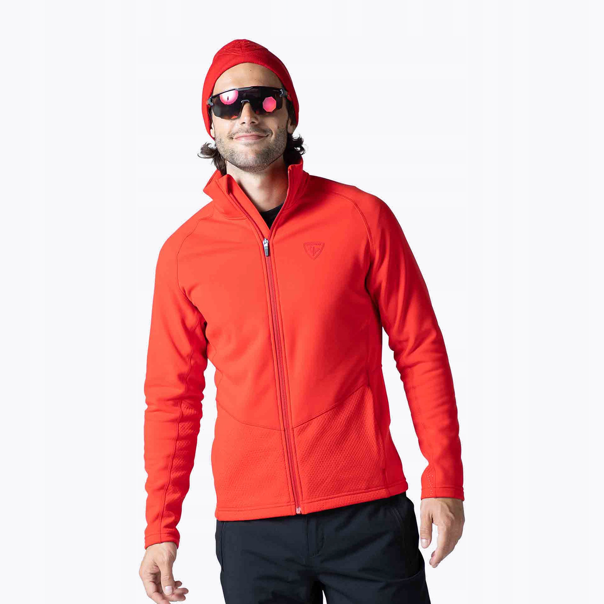 Bluza męska Rossignol Classique Clim sports red L Rozmiar L