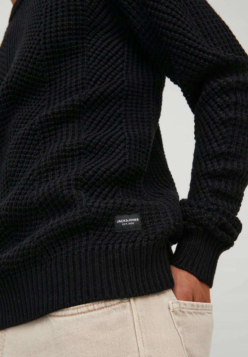 Sweter klasyczny Jack&Jones M Dekolt okrągły