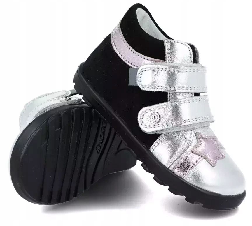 Trzewiki skórzane Bartek 11733 roczki czarne skórzane pierwsze buty r. 21