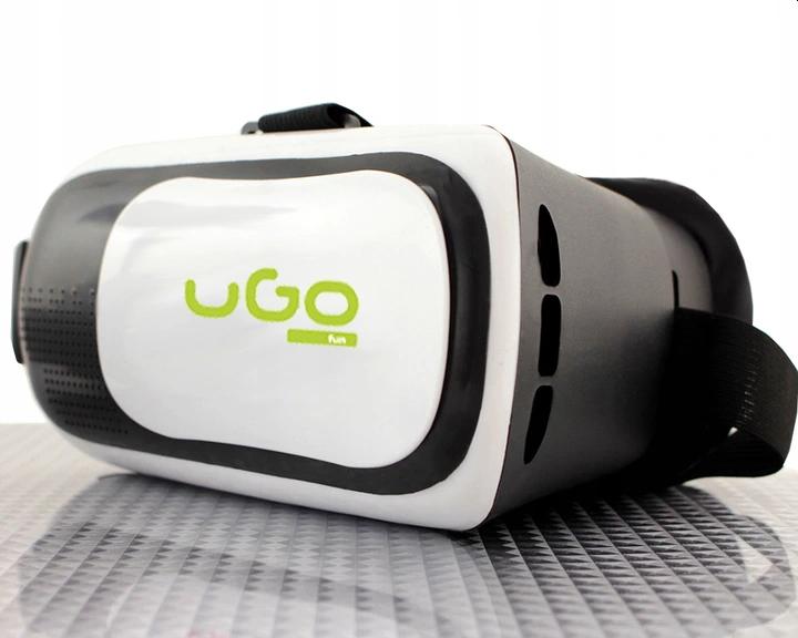 GOGLE VR OKULARY 3D do Telefonu +Słuchawki Pilot Marka UGO