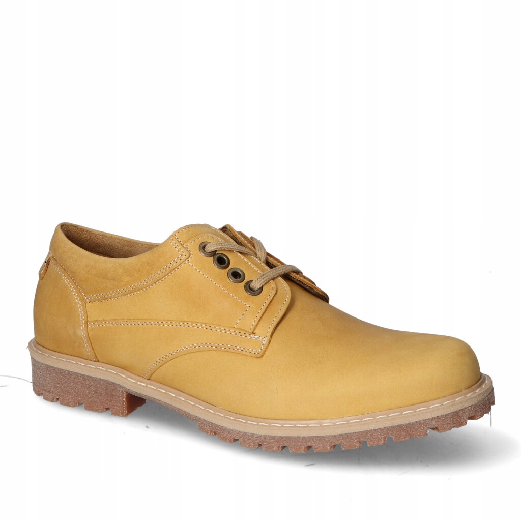 Polobotky J&amp;r 270/270/162/F28 Žluté nubukové 43