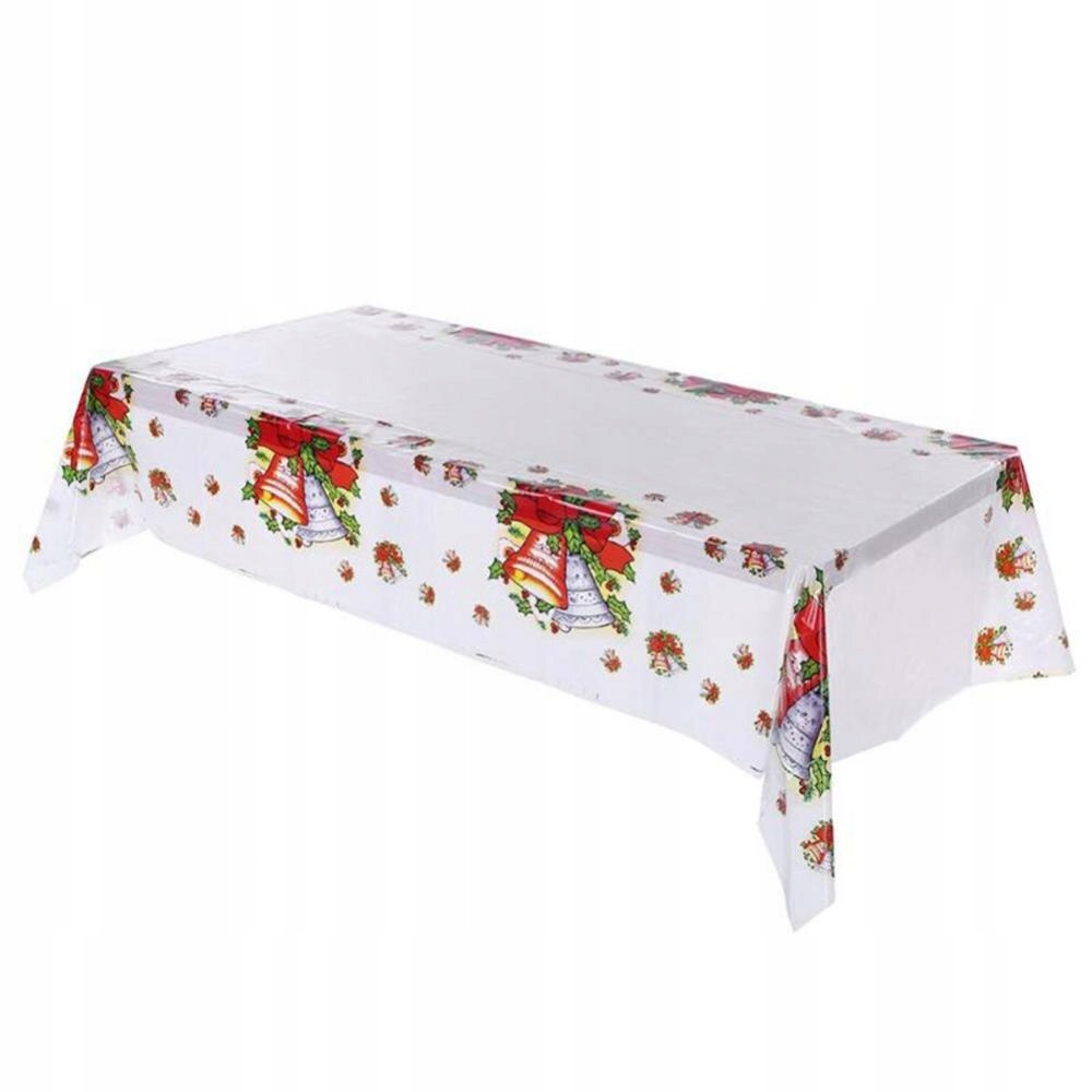 

Obrus Foliowy świąteczny Pvc 180x110 cm Dzwonki