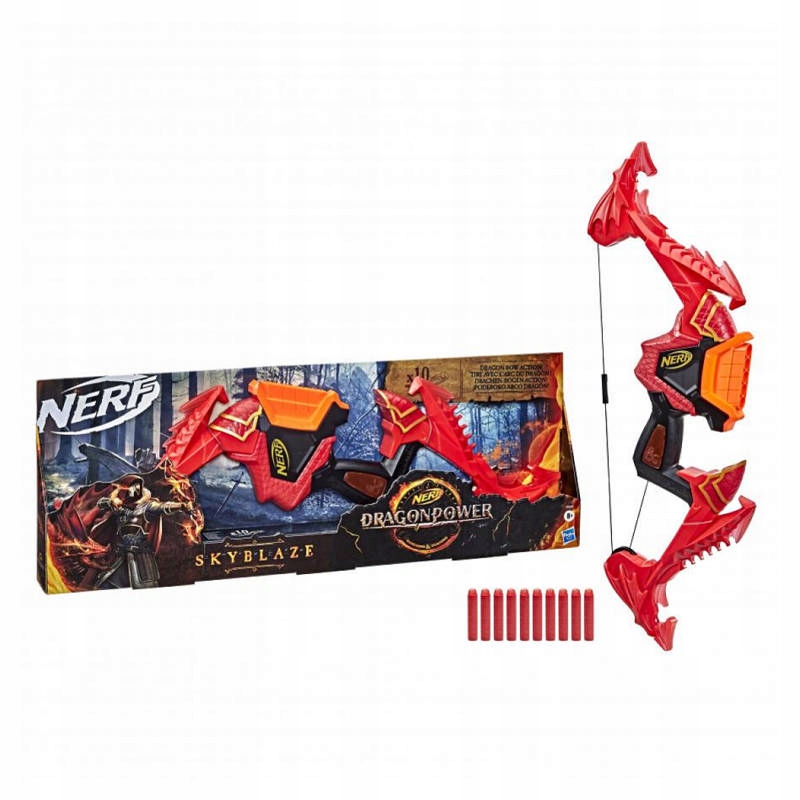 

Hasbro Nerf Wyrzutnia Łuk Dragonpower Skyblaze