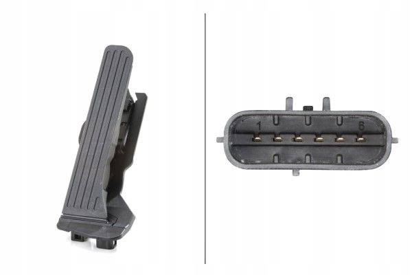 ПЕДАЛЬ АКСЕЛЕРАТОРА С ДАТЧИКОМ ПОЛОЖЕНИЯ 6PV 011 040-701