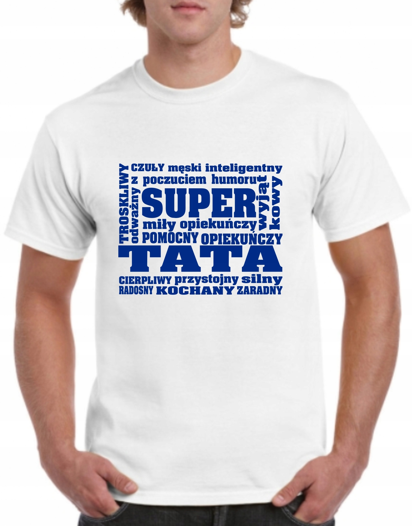 

Koszulka T-shirt Prezent Dzień Ojca Super Tata