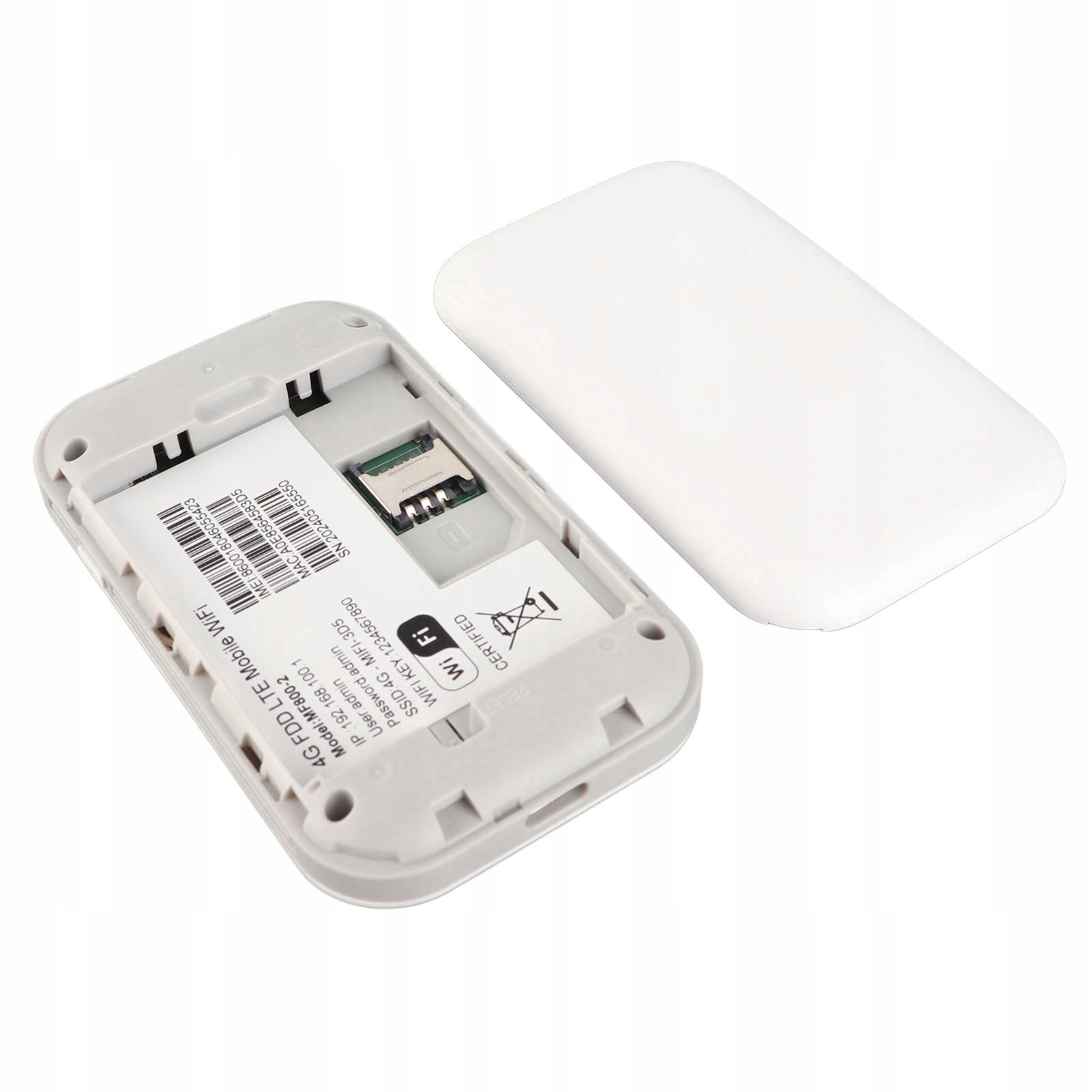 PRZENOŚNY MOBILNY MODEM RUTER NA KARTE SIM Obsługiwane standardy brak informacji LTE