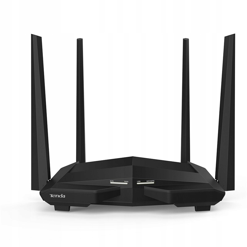 Gigabitowy Router TENDA AC10 WiFI AC1200 Wbudowany modem DSL