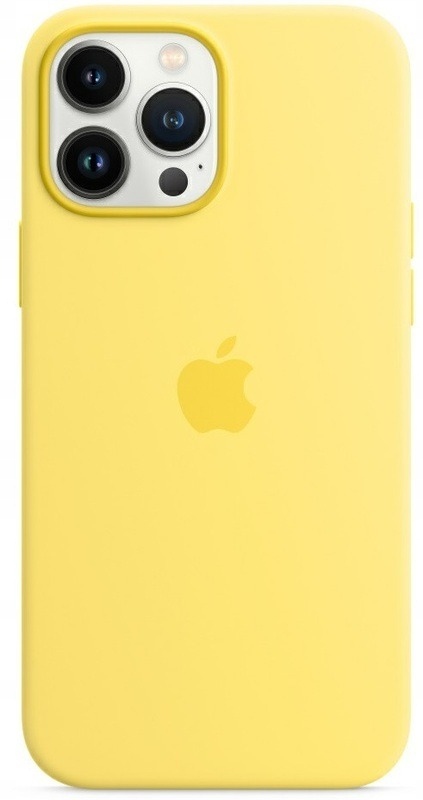 Silikonové pouzdro na iPhone 13 Pro Citronové Silicone Case Lemon Sada