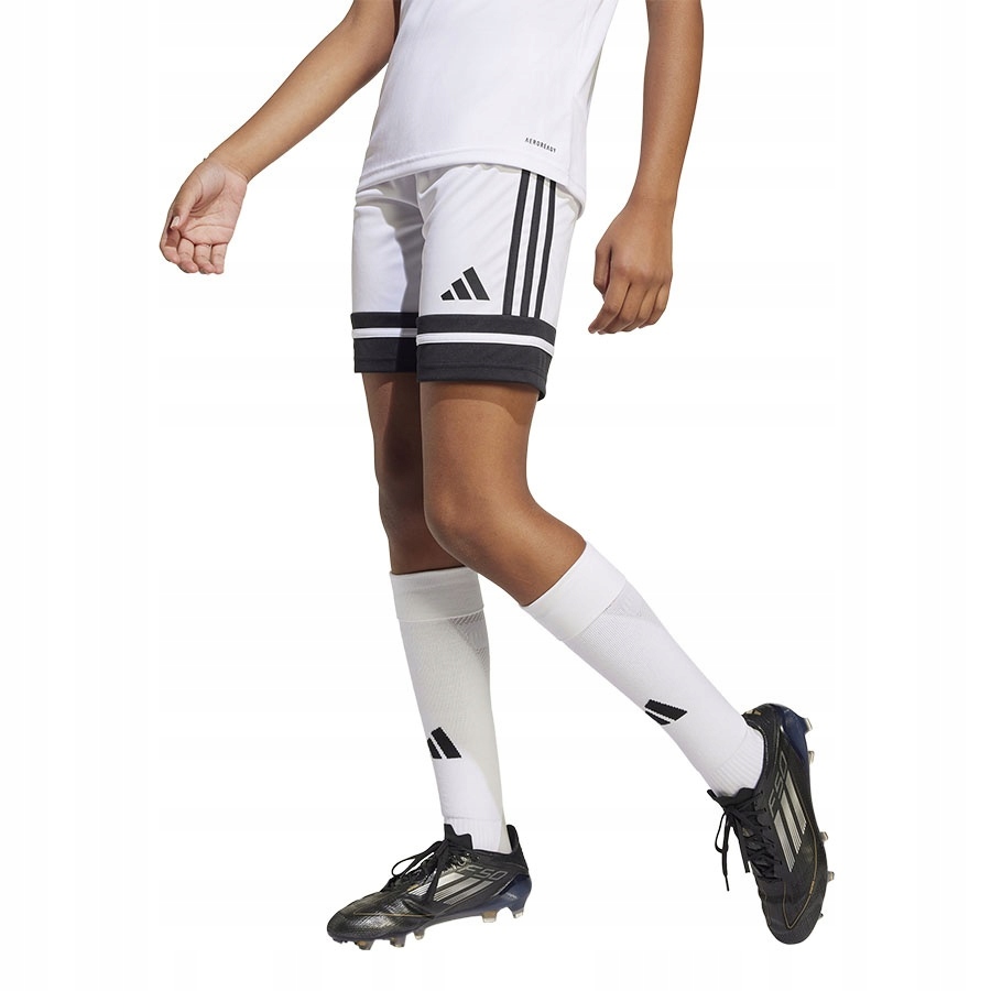 Spodenki Dziecięce Adidas Squadra 25 JJ2422 Białe r. 128