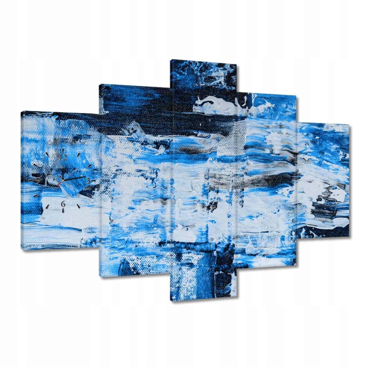 Hodiny 150x105 Abstrakt Classic Blue