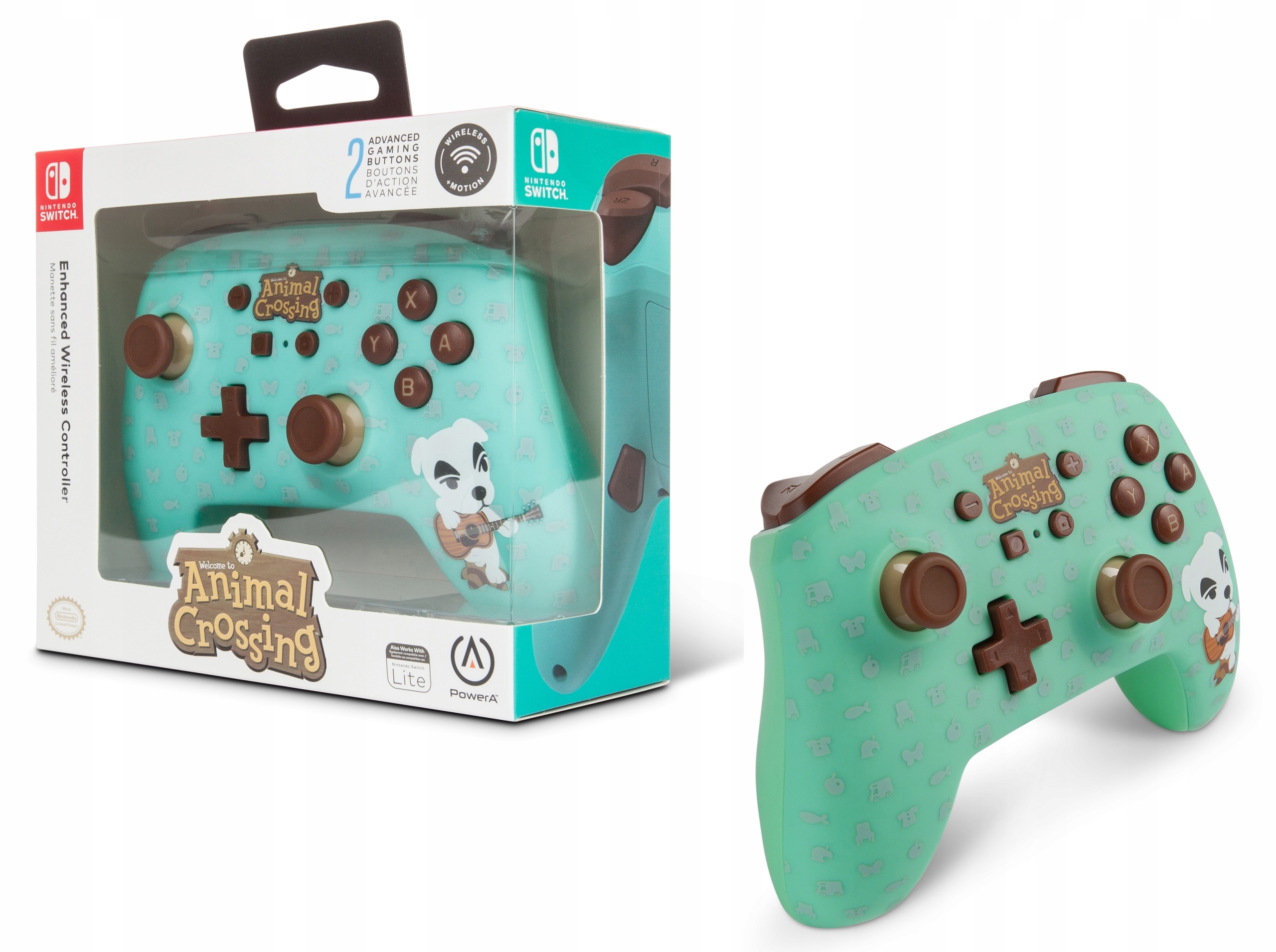 

PowerA Switch Pad bezprzewodowy Animal Crossing