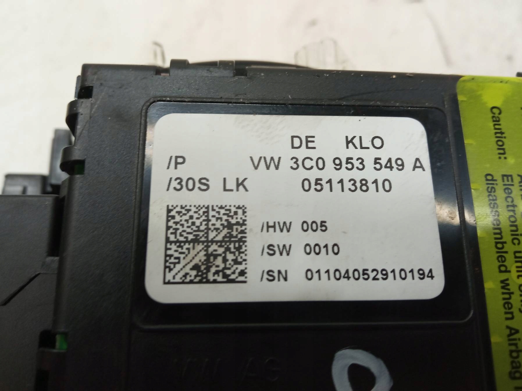 DEVIO LUCI TERGICRISTALLO TERGI 3C9953513C VW Volkswagen Passat VI (2005-2010) B6