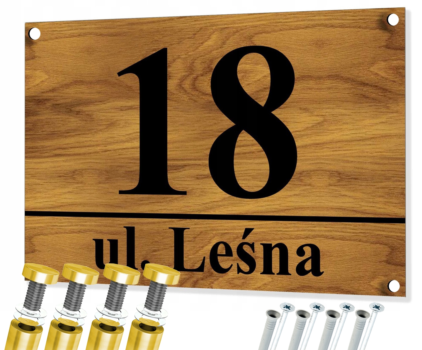 

Tabliczka Adresowa Numer Domu 32x21 Ulica Dystanse