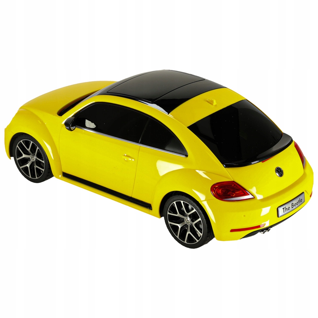 Nuotoliniu būdu valdomas automobilis Rastar 78000 Volkswagen Beetle 1:14 geltona Medžiaga: plastikas