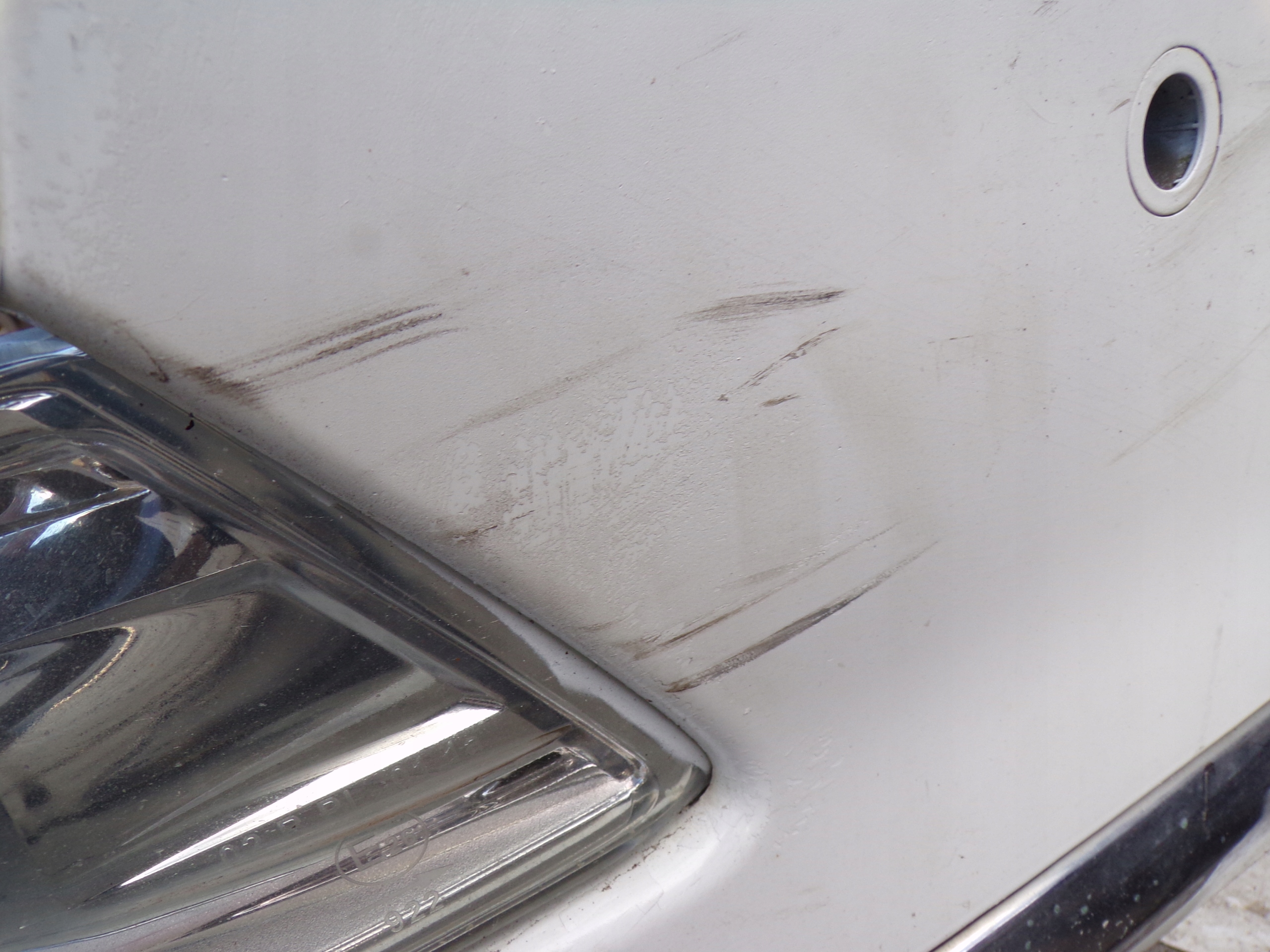 Frontstoßstange vorne CITROEN C5 3 III Sensoren Parken Spritzdüse (1)