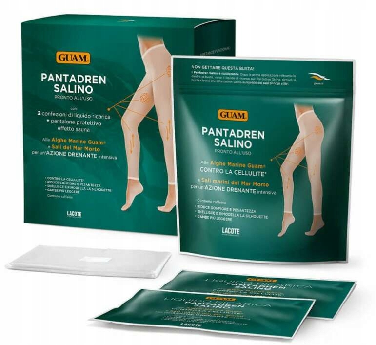 Guam Pantadren Salino Drenážní kalhoty 3 procedury kalhoty saunové kalhoty