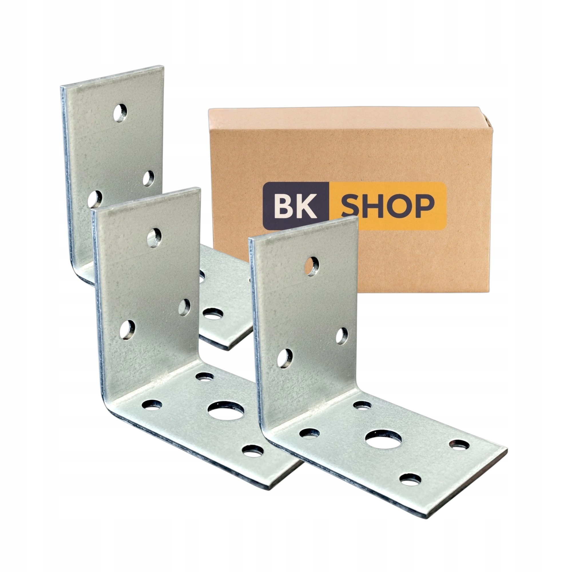 Kątownik ciesielski 50x50x35x2,5 mm łącznik montażowy do mebli 100 szt