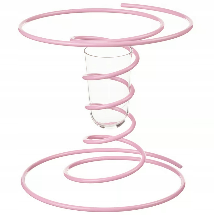 Ikea Vinterfint Váza, ružová, 31 cm