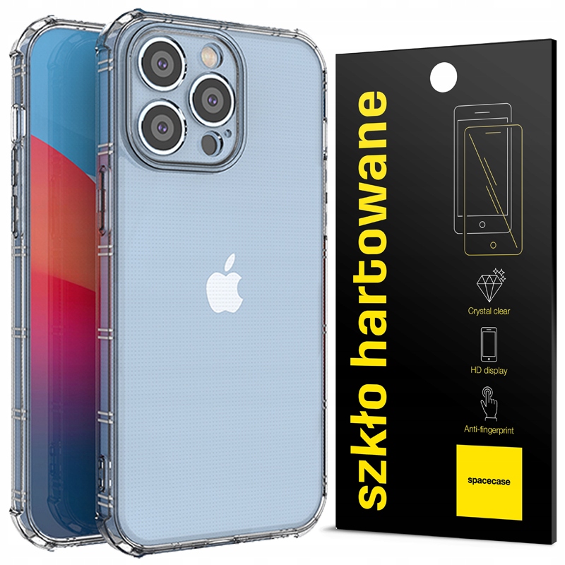 

Etui Clear Case Do Iphone 14 Pro Max Pełne Szkło