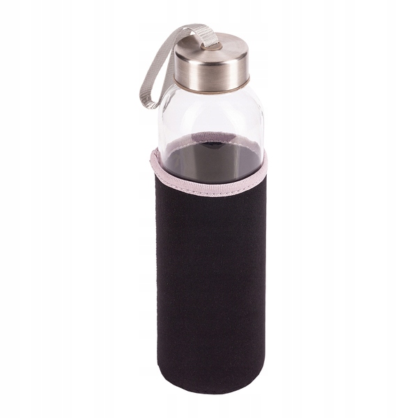 SZKLANA BUTELKA NIE ZAWIERA BPA W ETUI Marka bez marki