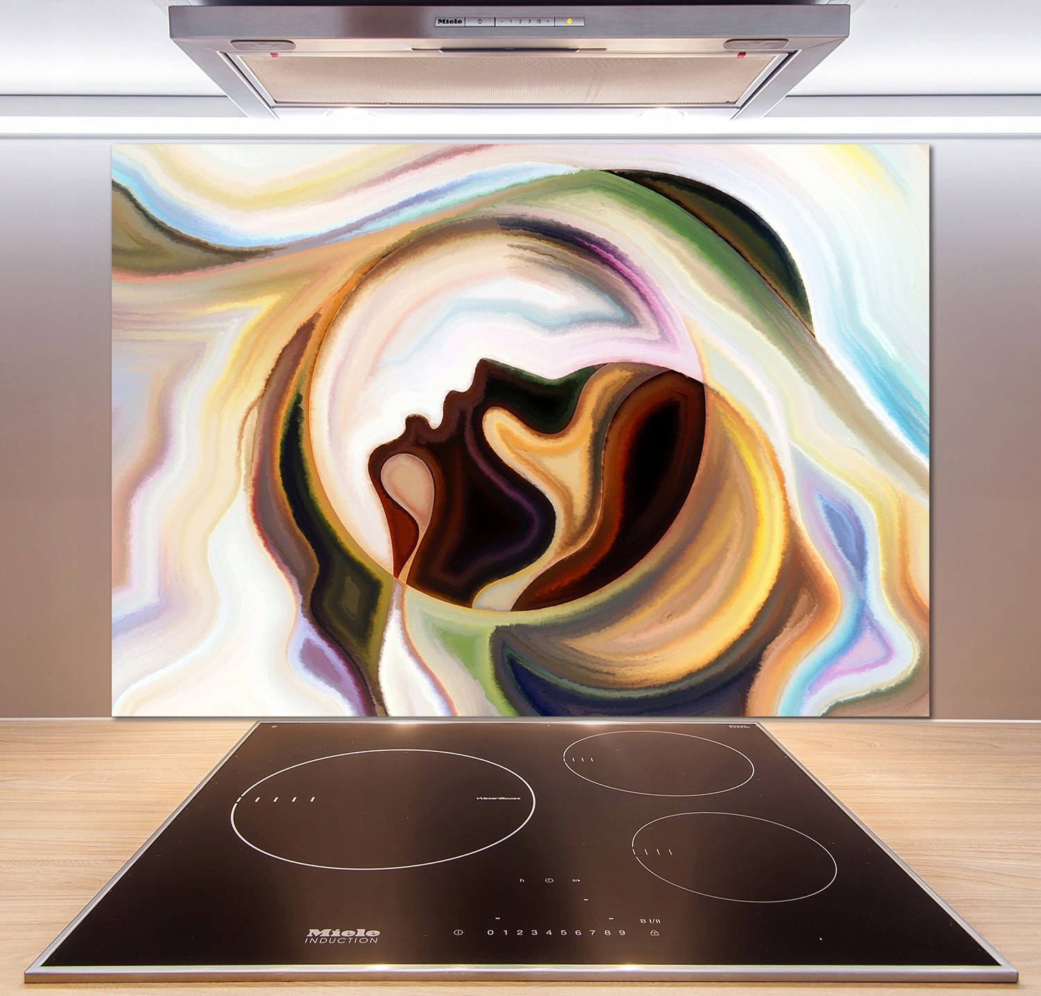 

Panel dekor szkło Abstrakcja 100x70 cm + Klej