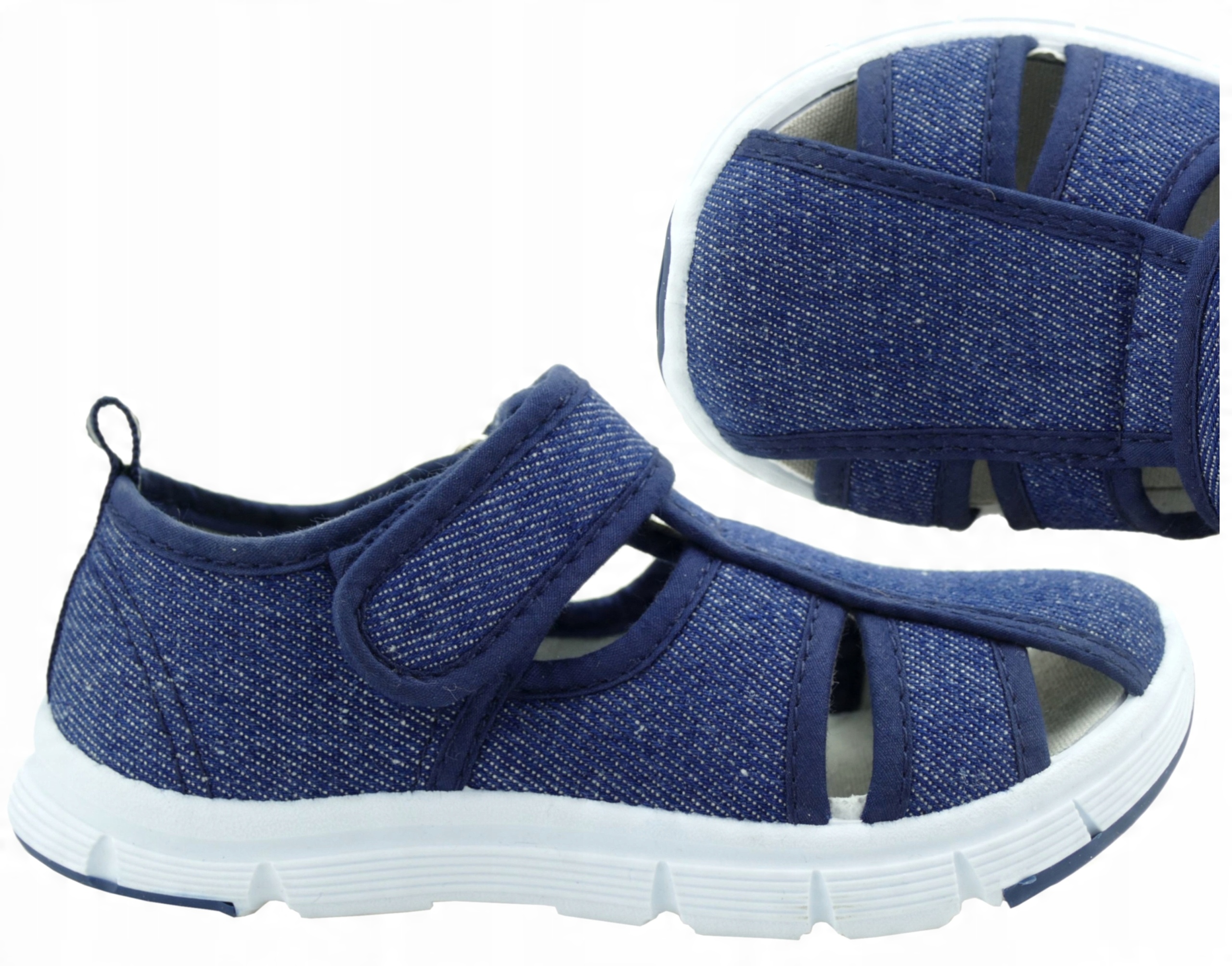 

Buty Dziecięce Trampki Szkolne Kapcie Rzepy 31