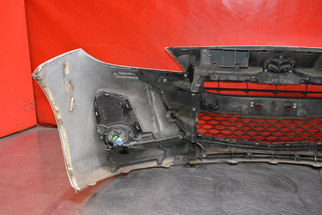 bumper front front white MAZDA 3 2 II BL LIFT 09-13