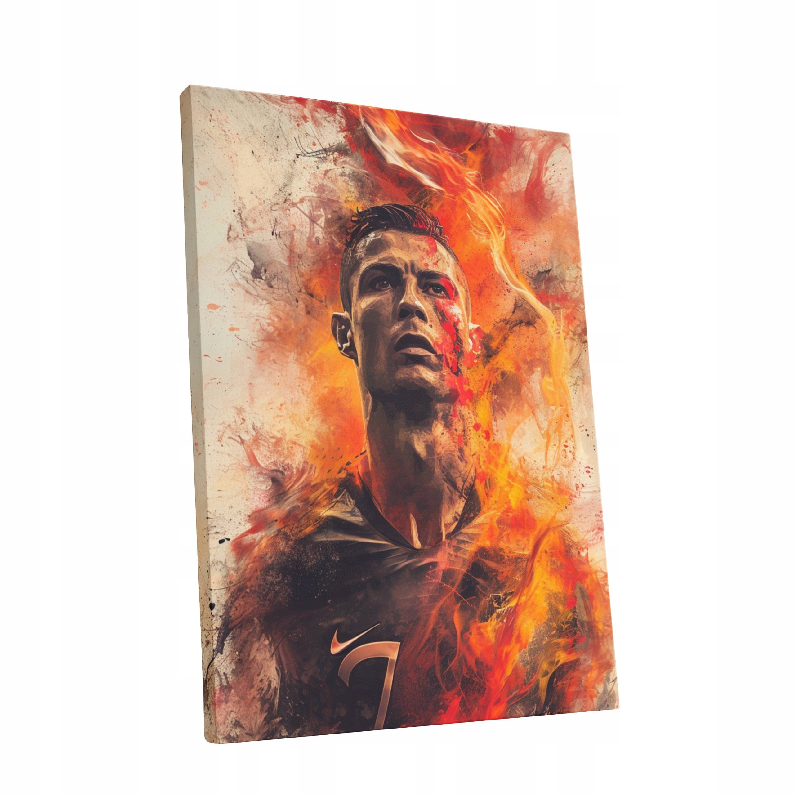 Obraz na plátně Cristiano Ronaldo CR7 do domu obývacího pokoje dárek 90x120