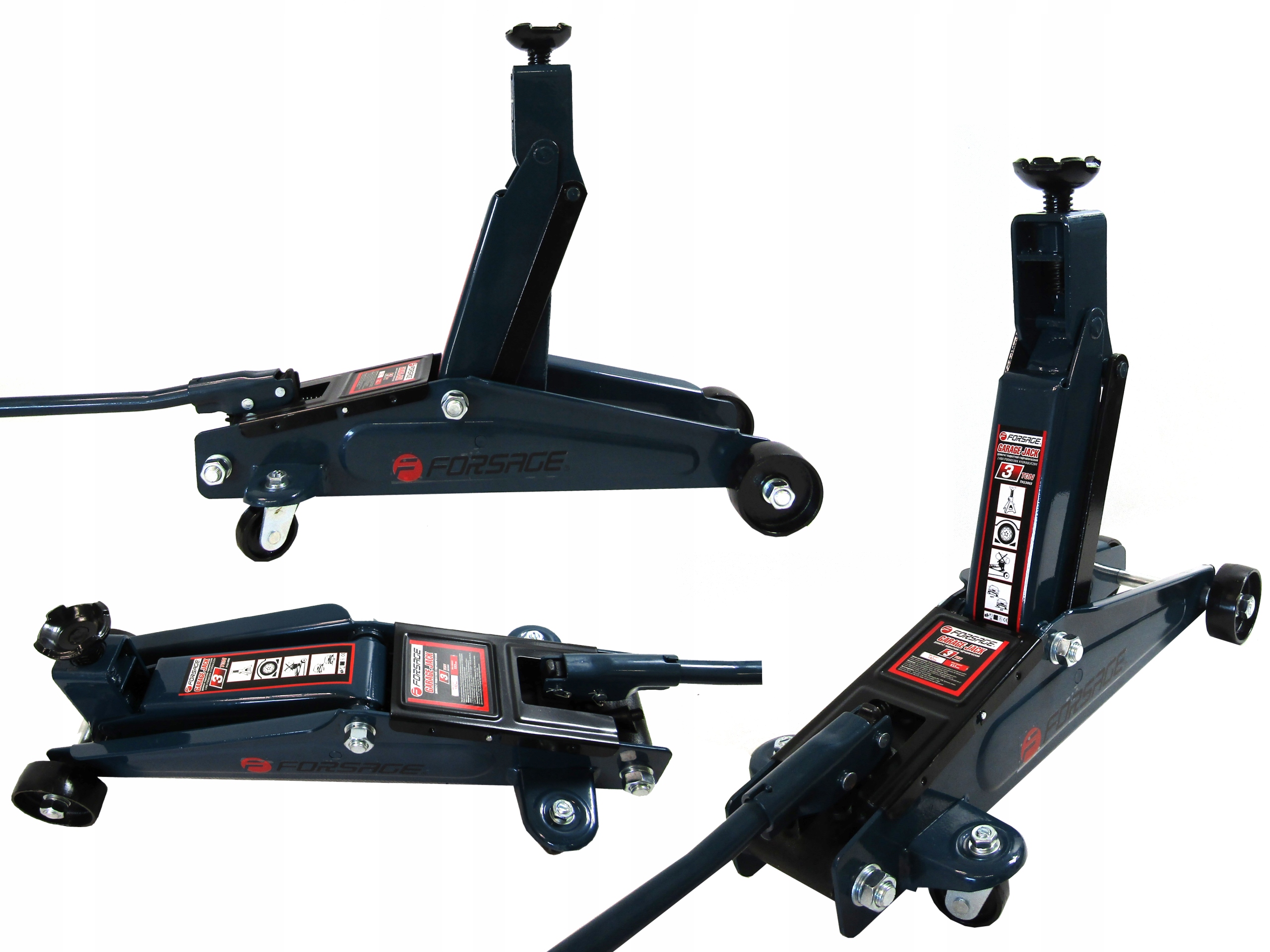 Hydraulický automobilový zdvihák žaba, dielenský pákový stroj 3t Rockforce
