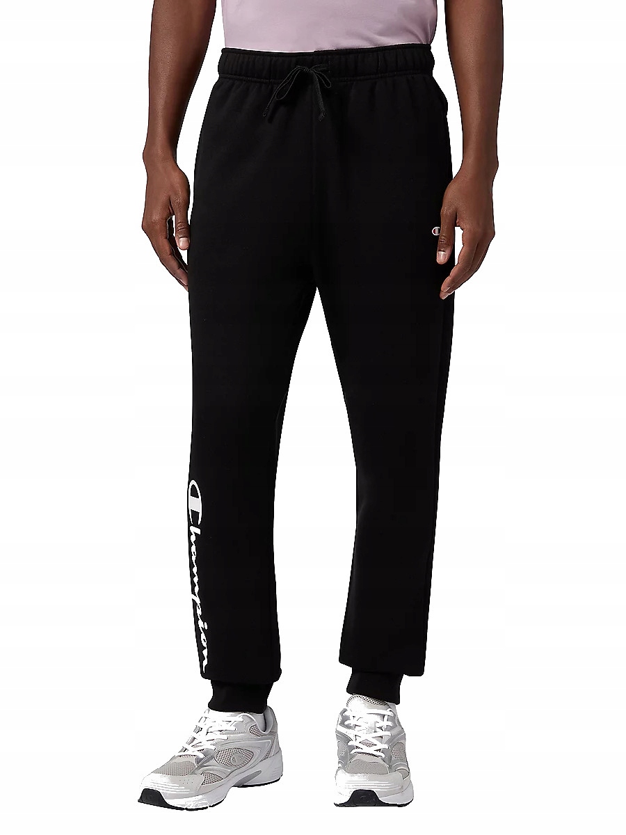 Pánské tepláky Champion 221812-KK001 sportovní tepláky černé L