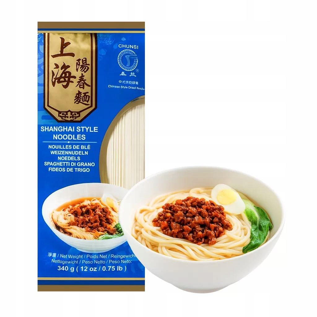 KO] Makaron chiński Shanghai 340g • Cena, Opinie - Allegro