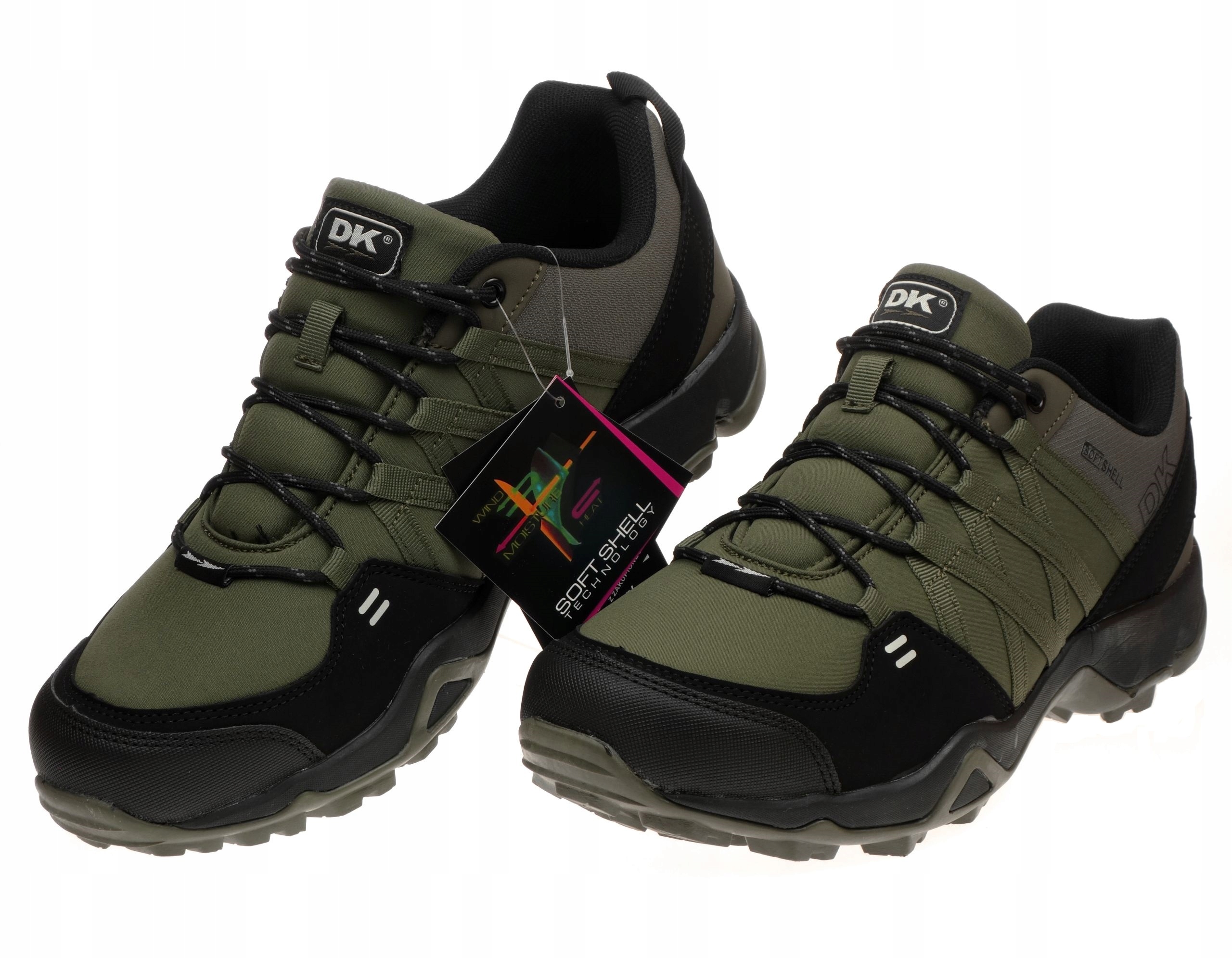 Buty Męskie Trekkingowe DK VB17282 SWAT SoftShell OUTDOOR KHAKI 45 Marka DK