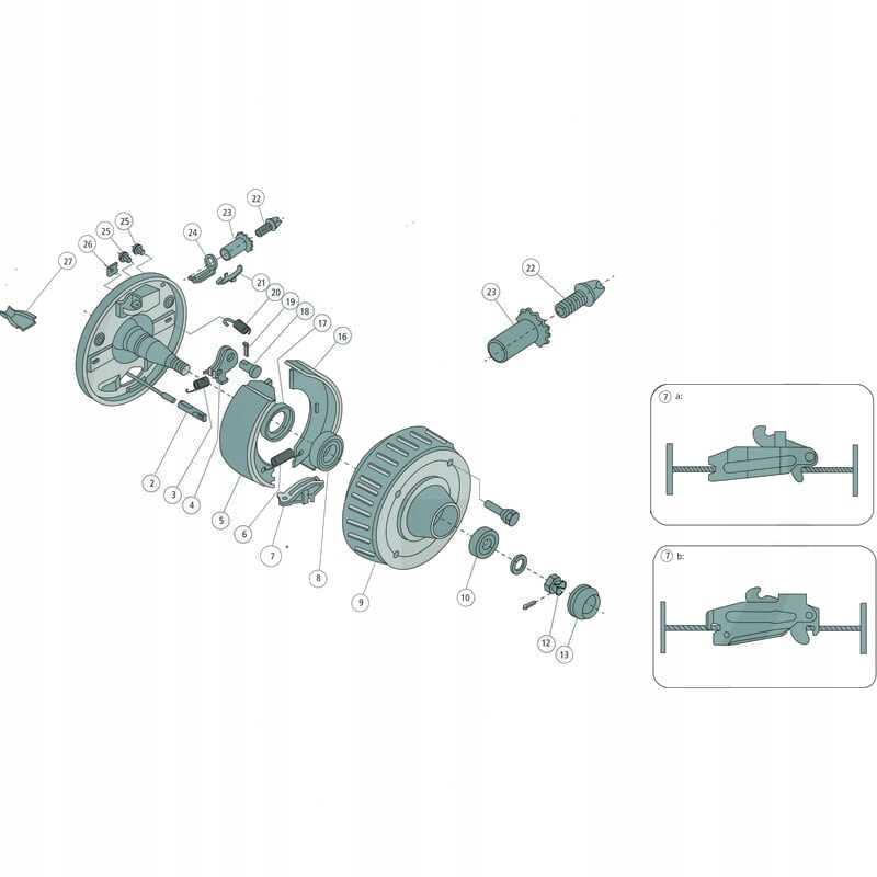 AL-KO Bęben hamulcowy