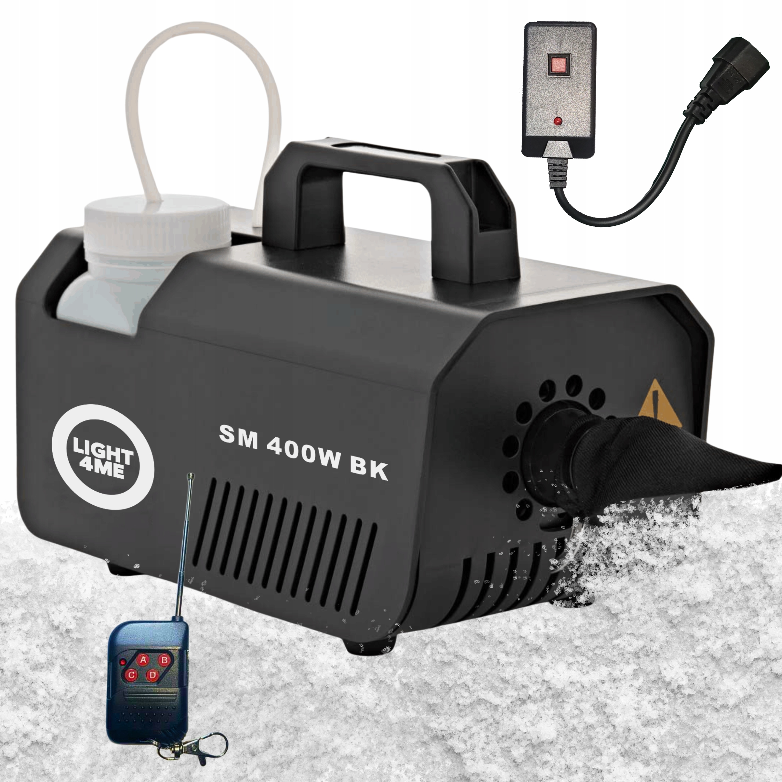 Stroj Na Výrobu Sněhu, Umělý Sníh, Silný Sníh 400 W Dálkové Ovládání