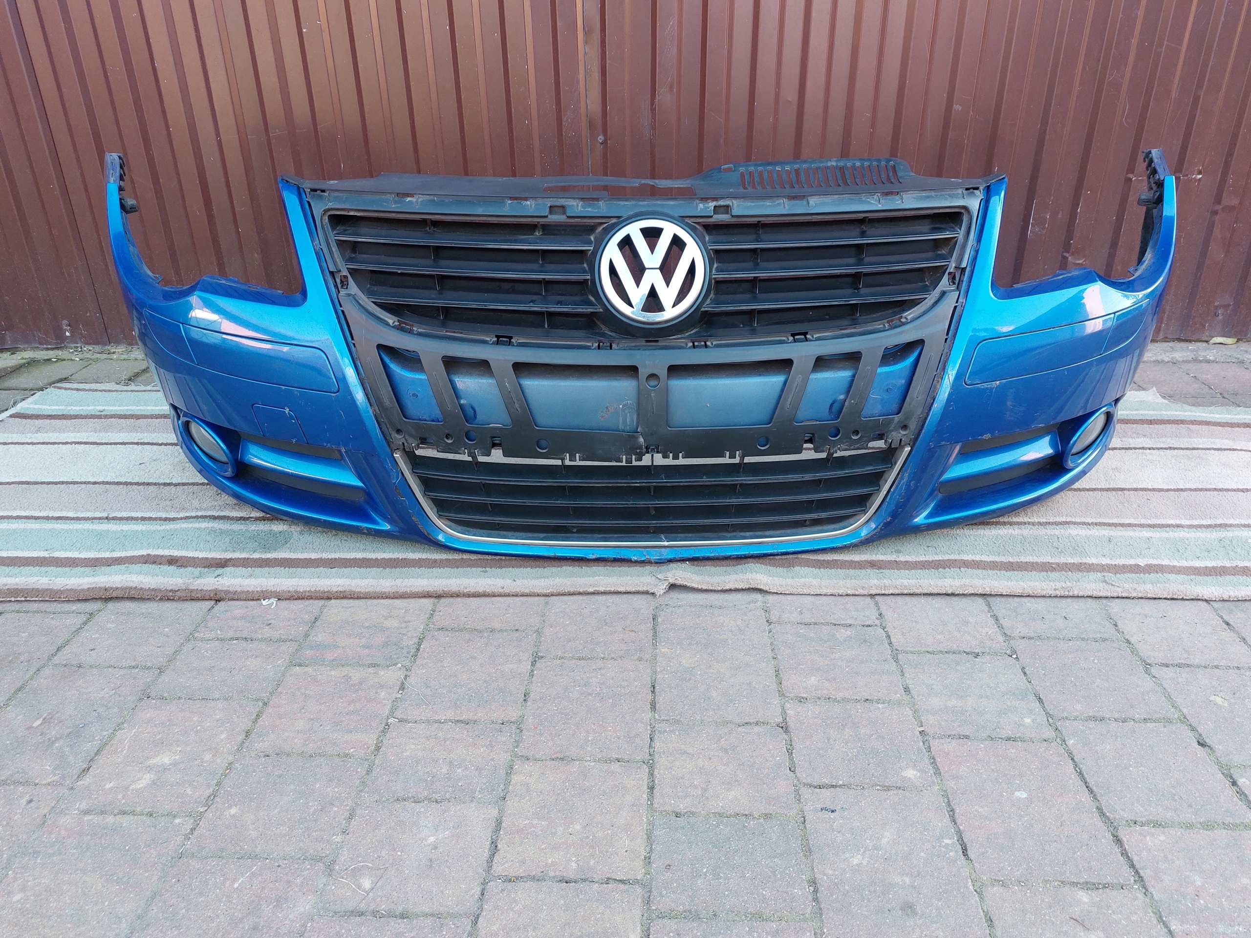 bumper front VW EOS 10r washers complete