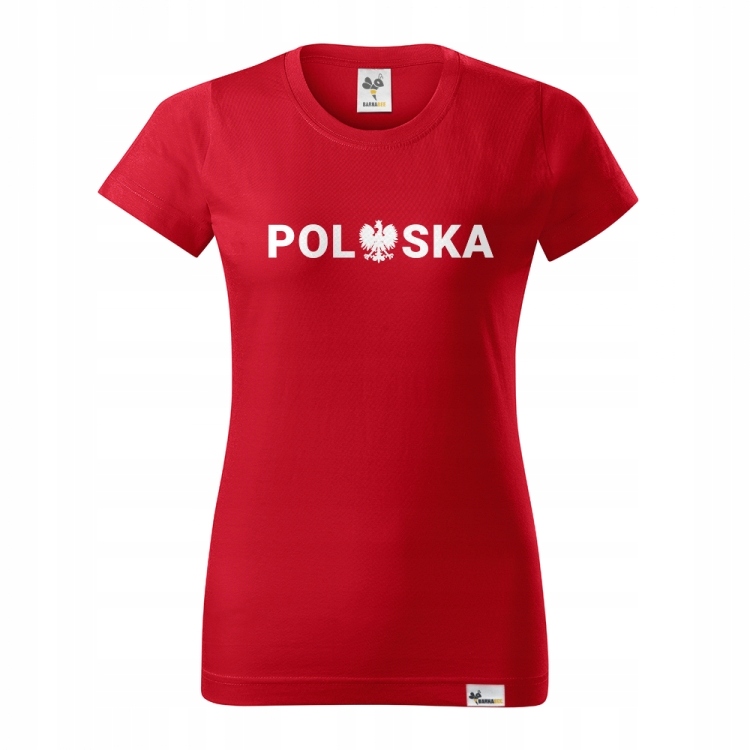 

KT043f - L /Koszulka damska Dla Kibica Polska