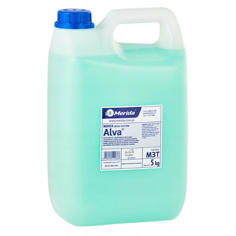 

Merida Mydło W Płynie Alva Imperial Fresh 5 Kg M3T
