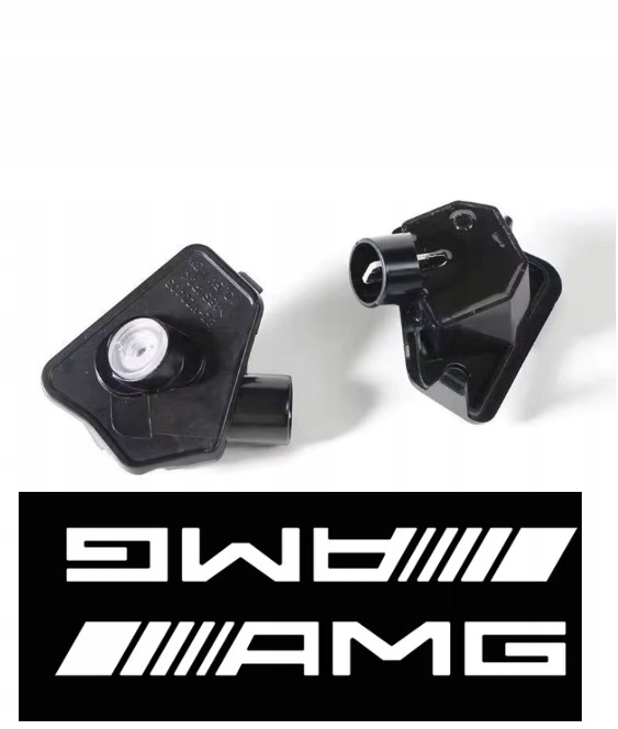 Mi-Parts Mercedes Benz Amg Projektory Led Logo 3D Hd so zrkadlami 2ks