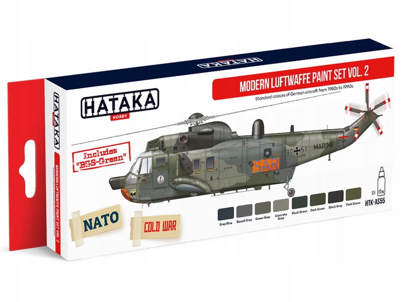 Sada barev Modern Luftwaffe vol.2 HTK-AS55 Hataka