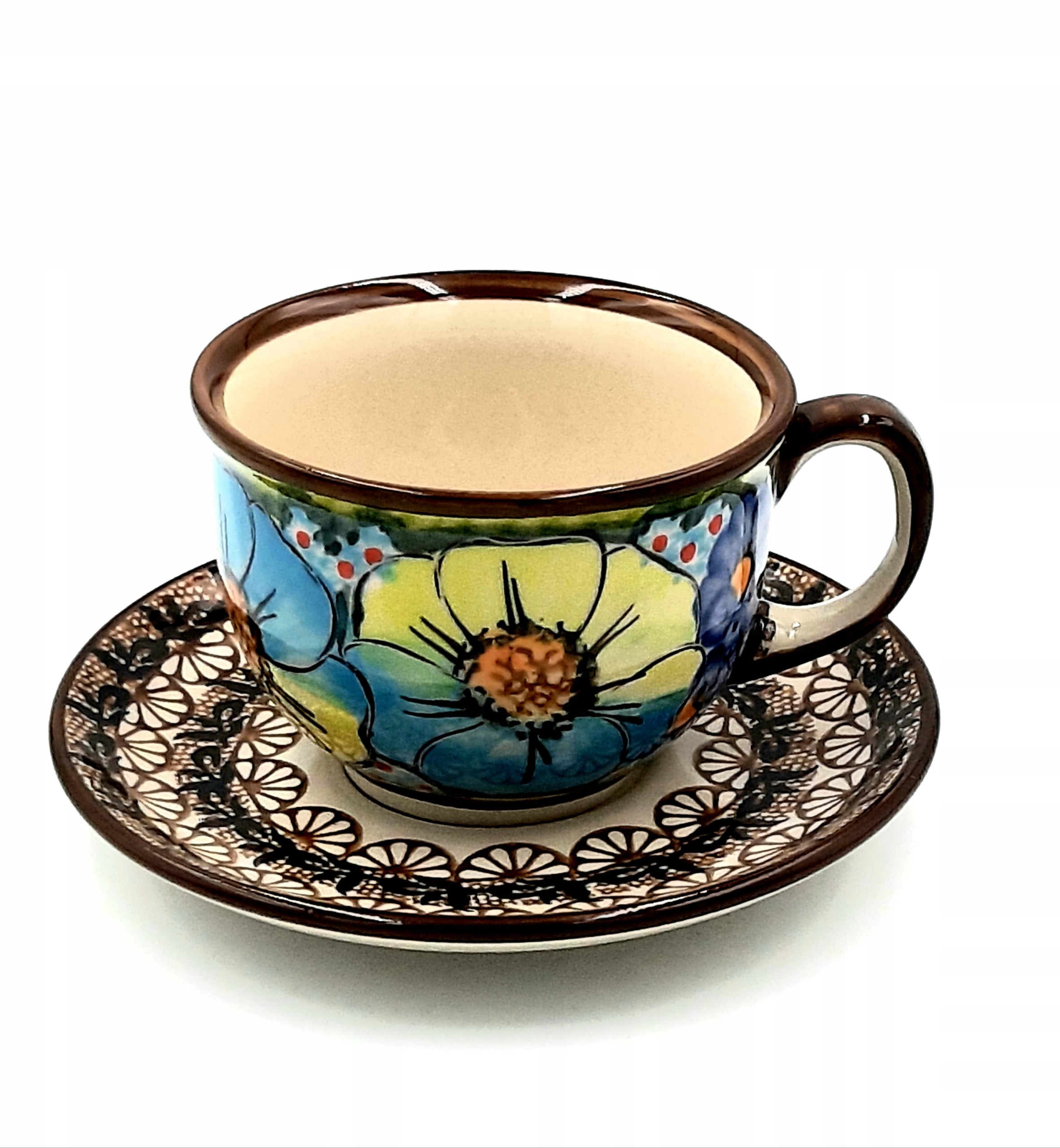 FILIŻANKA V:0,2L UNIKAT CERAMIKA BOLESŁAWIEC