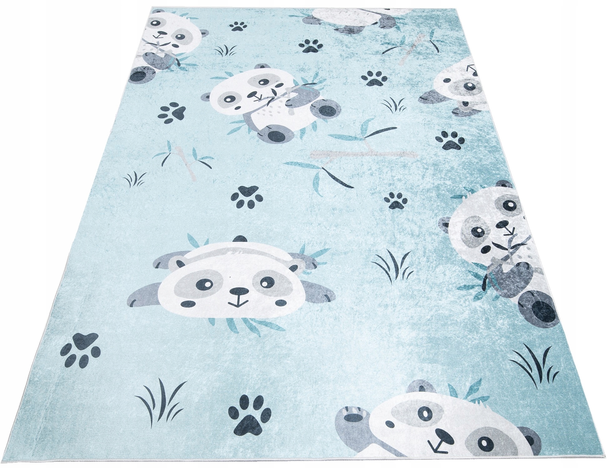 Koberec dětský koberec 80x150 Panda Tráva