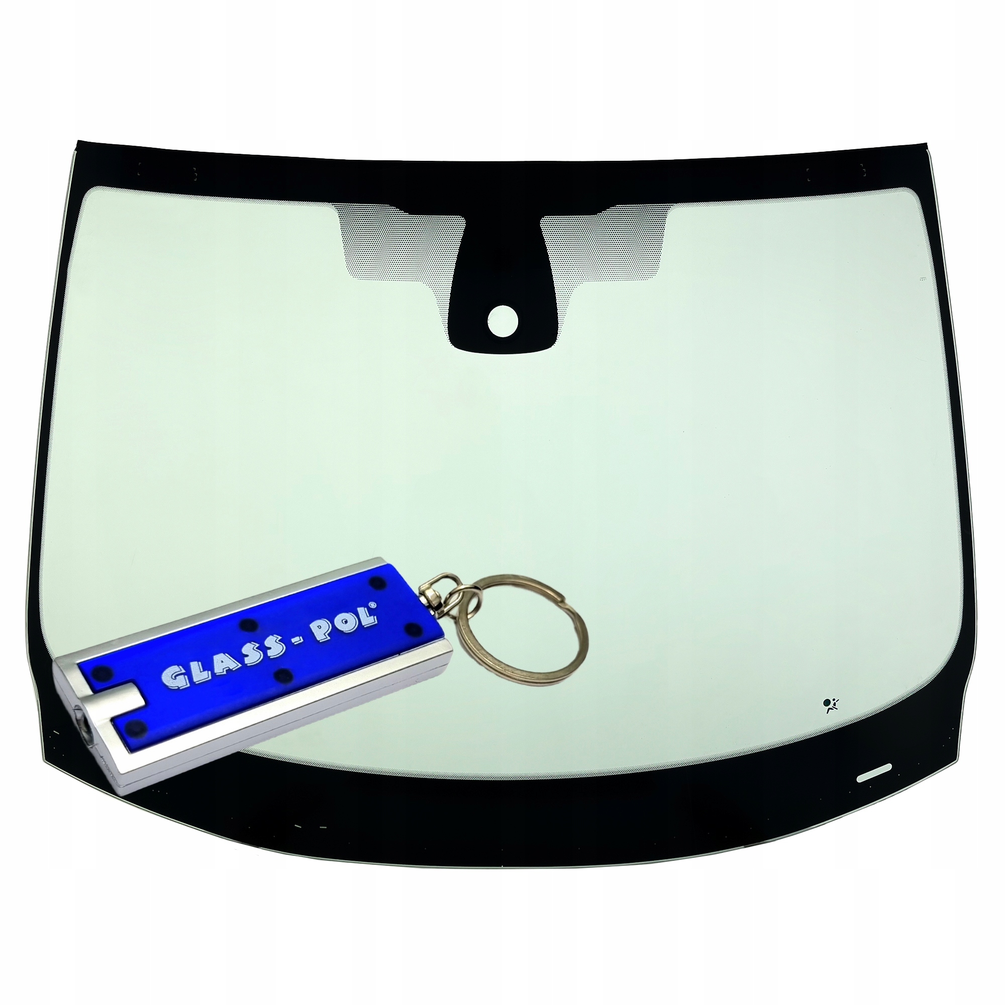 SZYBA PRZEDNIA CZOŁOWA RENAULT LATITUDE 2011- SENSOR ZIELONA NOWA